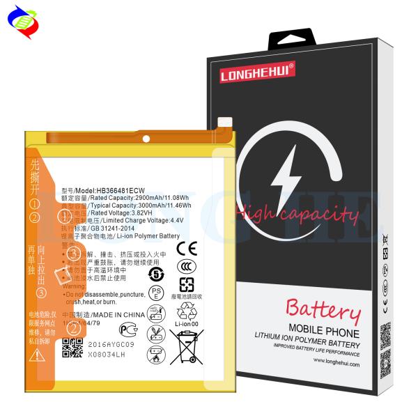 Rechargeable Batteries for Huawei P9 P9lite Lithium-ion Replacement Battery HB366481ECW