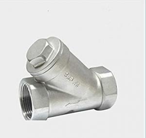 Cheap 3/4 WYE Strainer Mesh Filter Valve 800# SS316 CF8m Stainless Steel Y Strainer wholesale