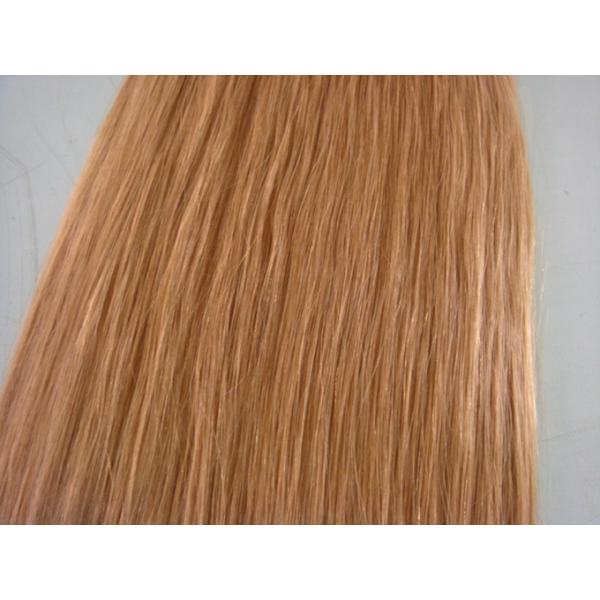 12 Pieces Heat Safe Hair Extensions 18 Inch Human Hair Extensions