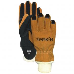 China Rollover Finger Tips Structural Firefighting Gloves With Wristlet NFPA 1971 on sale