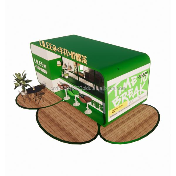 2024 Design Outdoor Expandable Modular 20ft/40ft Steel Shipping Container Kiosk Portable Cafe Bar with Equipments