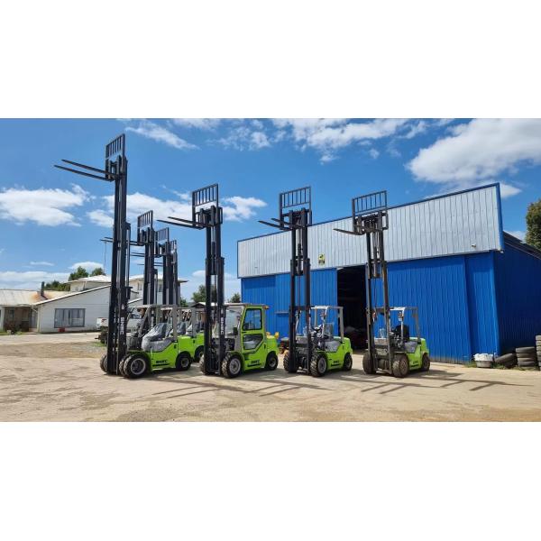 Green Electric Reach Forklift Montacargas Forklift Lift Height 6m 8m 10m 12m