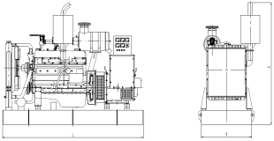 1800rpm Chp Combined Heat Power 75kW Power Engine Generator