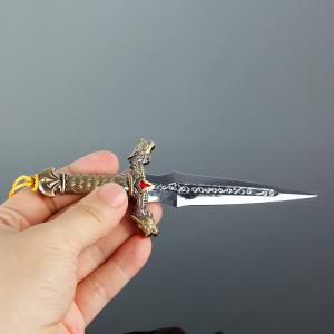 Cheap Metal Zinc Alloy Dragon Dagger Mini Knife Letter Opener Collectible wholesale