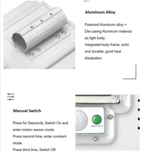 Solar Panel Street Lights Solar Powered Led Light With Solar Panel