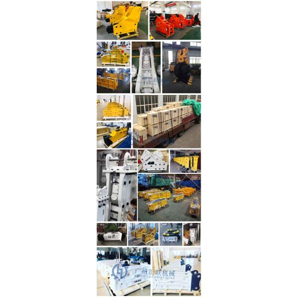 Silence Type Breaker EB140 Hydraulic Hammer With Tool 140mm For 18 To 26 Ton Excavator