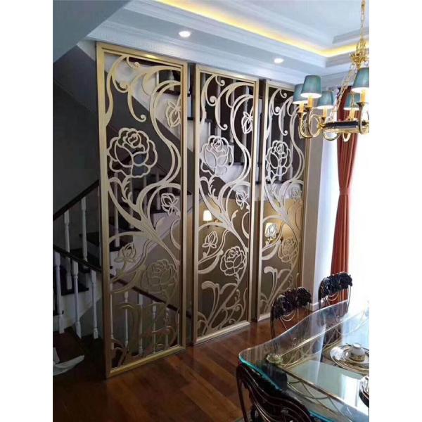 Mirror Rose Gold Metal Screens For Facade/Wall Cladding/ Curtain Wall/Ceiling