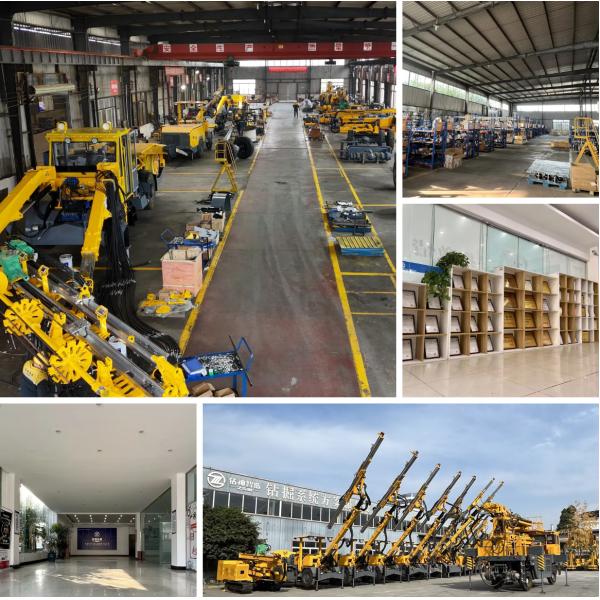 Tunnel Construction Crawler Rockbolt Type Rock Drill Rig 18kw Impact Power R32/R38/T38/T45 Shank