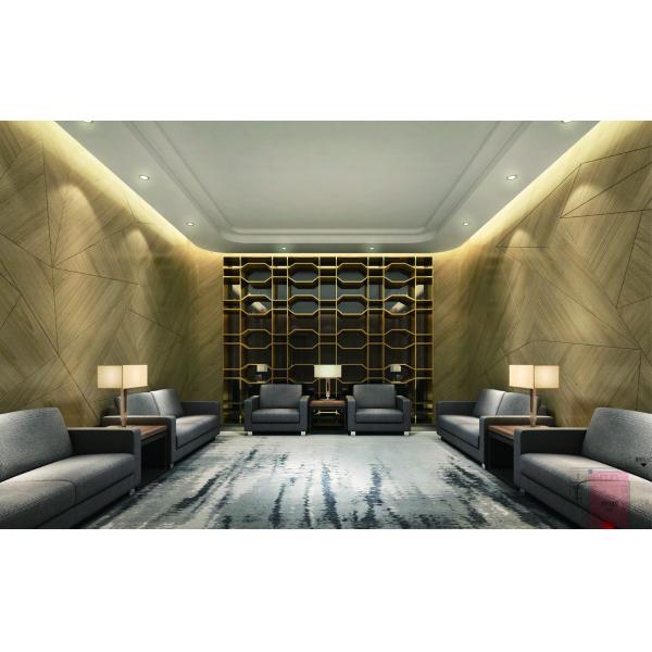 Veneer Surface Finish Interior Laminate Wall Panels With E1 E0 Environmental Standards