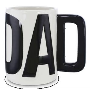 China 13.3*9*12.2 Creative Dad Mug With Handle D; Customized Father Mug For Dad Father Day Gift on sale