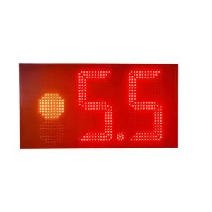 China Petrol Station 7 Segment Digital Number Display Led Gas Price Signs on sale