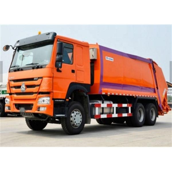 6x4 371hp 16CBM 18CBM Compressed Garbage Truck