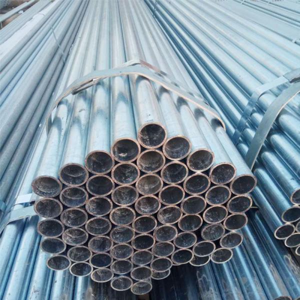 Q195 Q345 Hot Dipped Galvanized Steel Tube 5.8m 6m 12m Length Round/Square/Rectangle Type