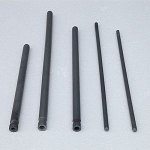China Smooth Surface Silicon Nitride Tube , Bonded SiC Thermocouple Ceramic Tube on sale