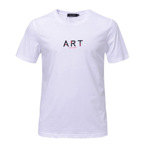 Cotton Stylish Mens T Shirts With Custom Logo