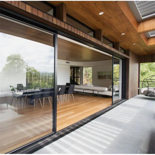 Stainless Steel Screen Netting Sliding Aluminum Lift And Slide Doors For Heavy Duty