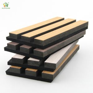 High Quality Acoustic Panel Diffusion Wall Soundproofing Slat Wooden Fiber Sound
