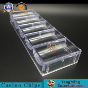 China Fully Clear Aluminum Poker Chip Case With Tray Fix 100 Round Chips on sale