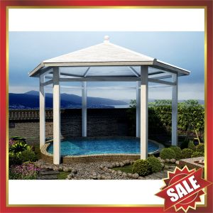 prefabricated garden park villa hotel Aluminium alloy metal gazebo pavilion