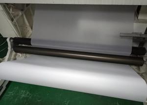 China White Translucent Matte PET Film Surface Uniformity / Low Sub Degree For Printing on sale