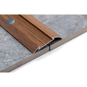 6063 Aluminium Stair Nosing Edge Trim 35m Height Wood Grain