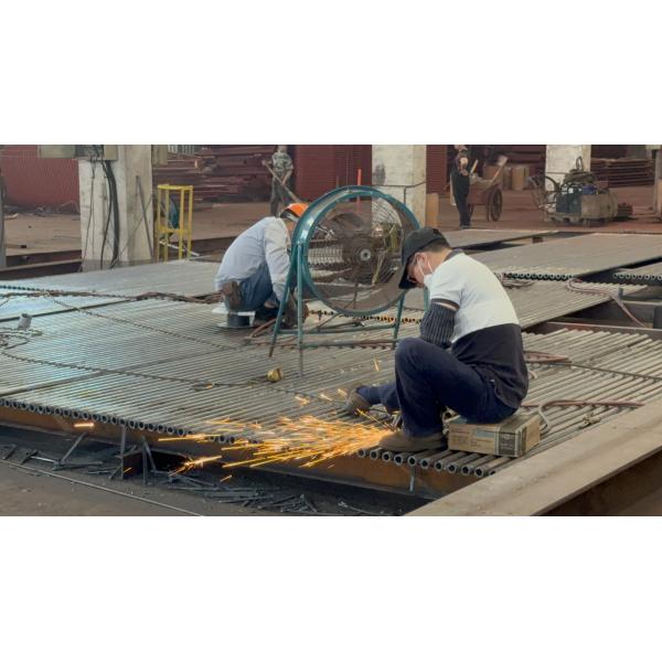 Chemical Industrial Saving Energy Boiler Water Wall Panel Manufacturing Plant