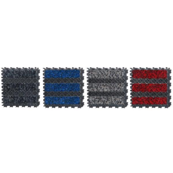 Modular Entrance Matting Interlocking Tiles 13 MM PVC
