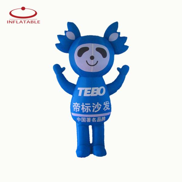 Giant Inflatable Cartoon Mascot Customized Oxford Cute Advertising
