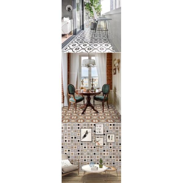 Moroccan Style Kitchen Bathroom Porcelain Decorative Floor And Wall Tiles 300x300mm