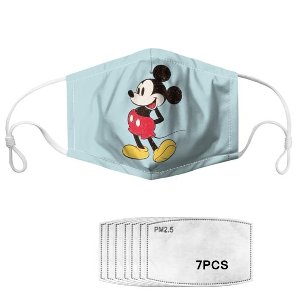 Adjustable 17.8*13cm 16*11.5cm Anti Pollution Face Mask