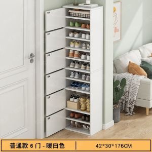 Multi-Layer Large-Capacity Dust-Proof Home Entrance Shoe Cabinet