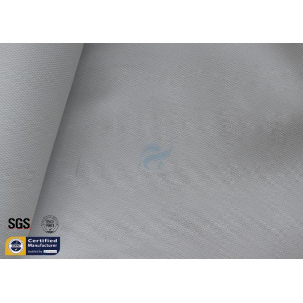 White Silicone Fiberglass Fire Blanket 3732 0.43MM 260℃ Flame Resistant Material