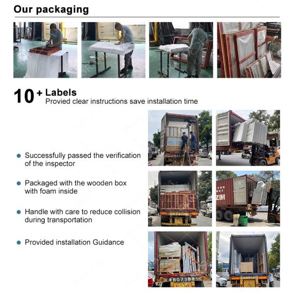 Good Sealing Performance Thermal Insulated Aluminum Swing Glass Door Hinged Single Double Doors French Style Front Casement Door