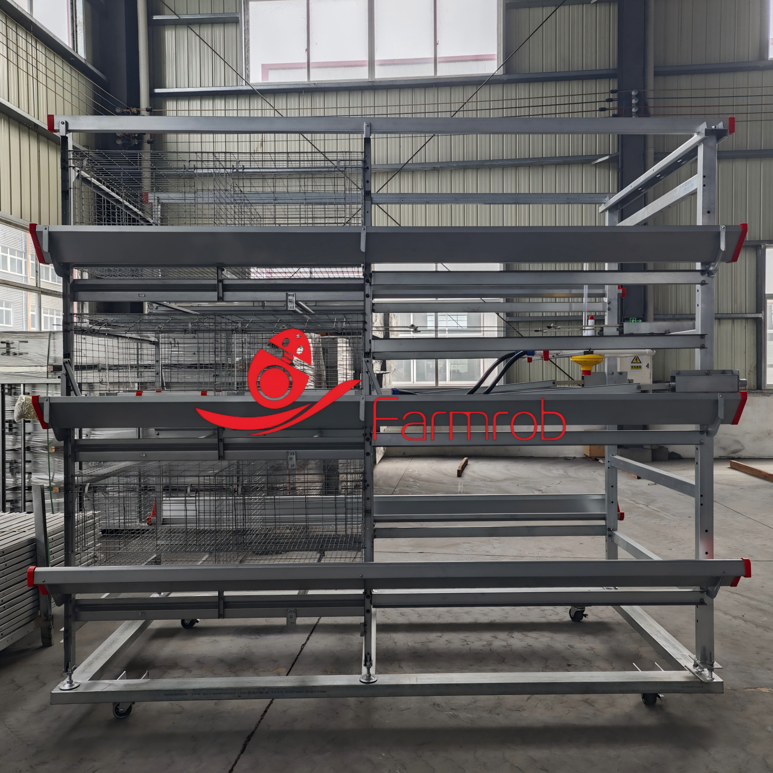 China Q235 Wire Poultry Cage System for Rearing Farm on sale