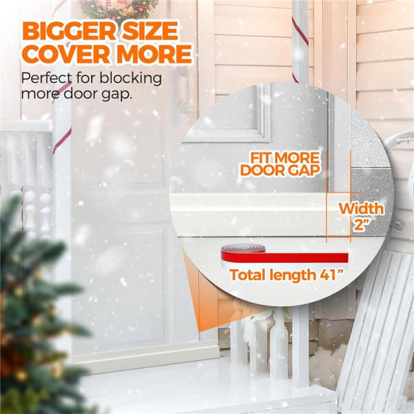 Door Gap Filler Bottom For Large Gap Adhesive Door Sweeps For Exterior Interior Doors