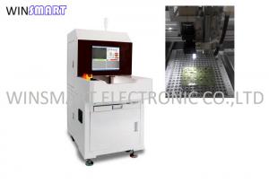 China Small Footprint Stand Alone PCB Router Machine Allow 0.6mm Dia Routing Bits on sale