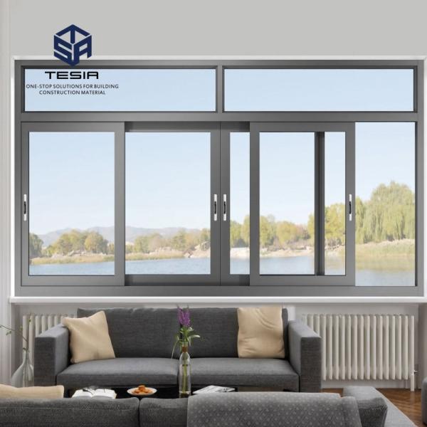 Tesia Double Glazed Temperated High Quality Aluminum Alloy Sliding Windows and Doors