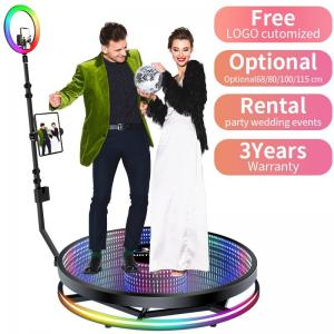 Cheap Gro Compatible Portable Selfie Spin 360 Photo Booth for 1-6 Person Photos 360 Degree wholesale