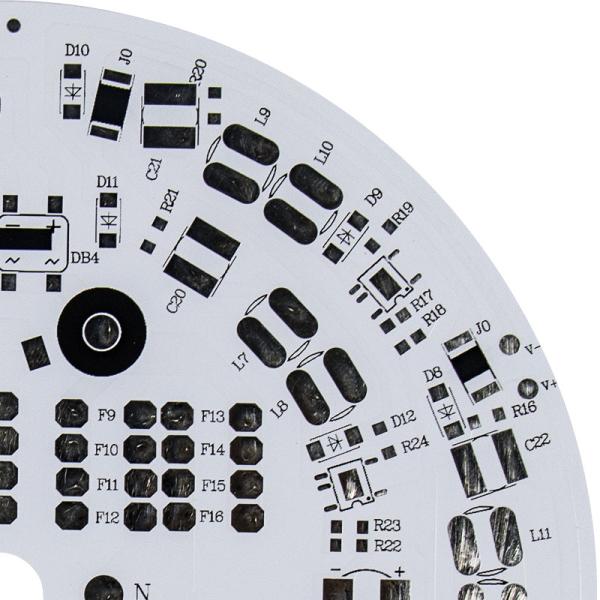 Double Sided Circuit Board Clad Single Sided Pcb Assembly Services Of LED Aluminum PCB