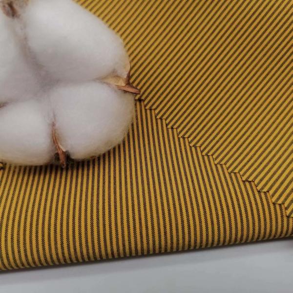 Dry Fit Uv Proof Stripe 4 Way Stretch Woven Fabric 90% Polyester 8% Spandex 150gsm