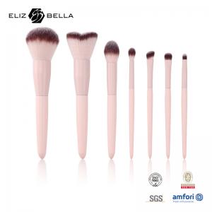 Cheap 8pcs Wooden Handle Cosmetic Brush Sets Two Colors Nylon Hair Make Up Beauty Tools wholesale