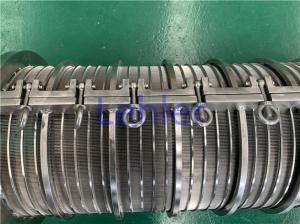 Cheap Bolts Semi Circular Wire Mesh Strainer Basket Solid Liquid Separation For Food Processing Machinery wholesale