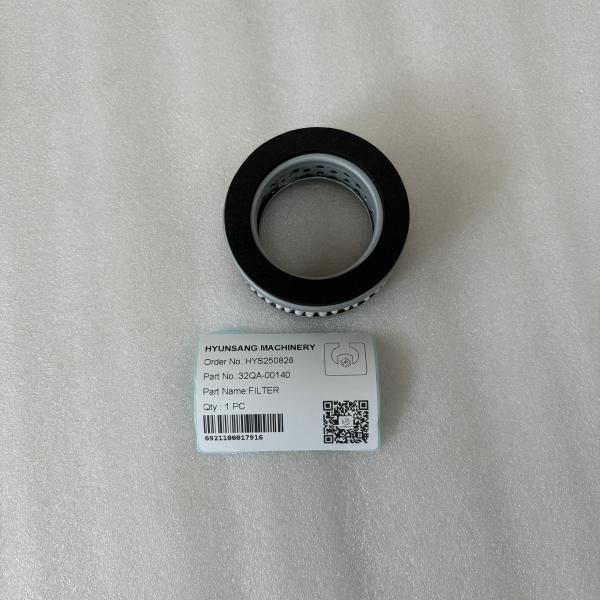 Excavator Parts FILTER 32QA-00140 For HL770-F HL780-F HW140 HW210 HX140L