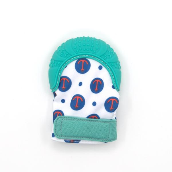 24g Mini Newborn Baby Teething Mitten Silicone Chewable Glove Toy