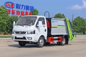 Cheap 6cbm Compactor Garbage Truck 136HP For Waste Garbage Collection And Transportation wholesale