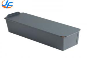 China RK Bakeware China Foodservice NSF Telfon Nonstick Bread Tin Loaf Pan / Long Pullman Bread Loaf Pan With Lid on sale