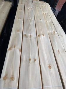 China OEM Natural Wood Veneer Flat Cut Knotty Pine 12% Moisture 250cm Length on sale