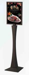 China Metal Acrylic Floor Standing Sign Holder  337*460*H1350mm on sale