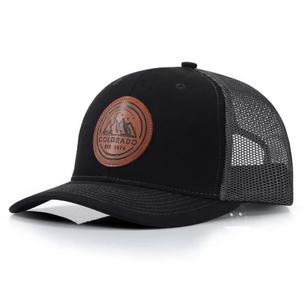 Sleek Comfortable Fit 6 Panel Trucker Hat Low Profile Trucker Baseball Cap