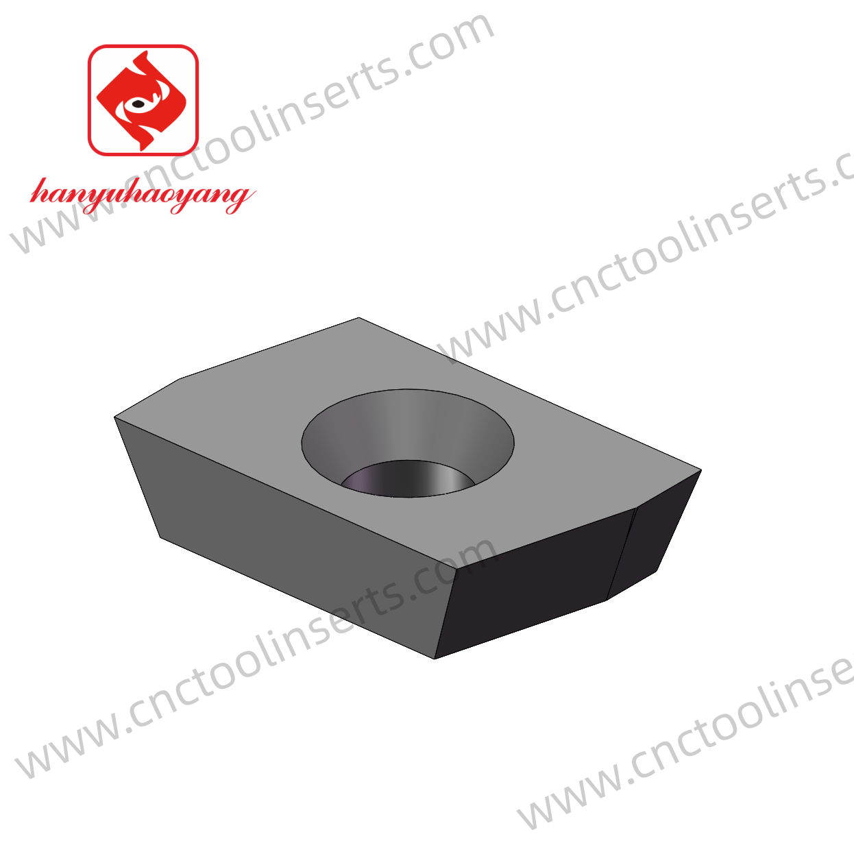 Cheap CNC Professional Gear Milling Insert Series WC-Co PVD Coating 2913.013 HYB208 Applicable For All Difficult-to-Machine Materials Except Superalloys wholesale